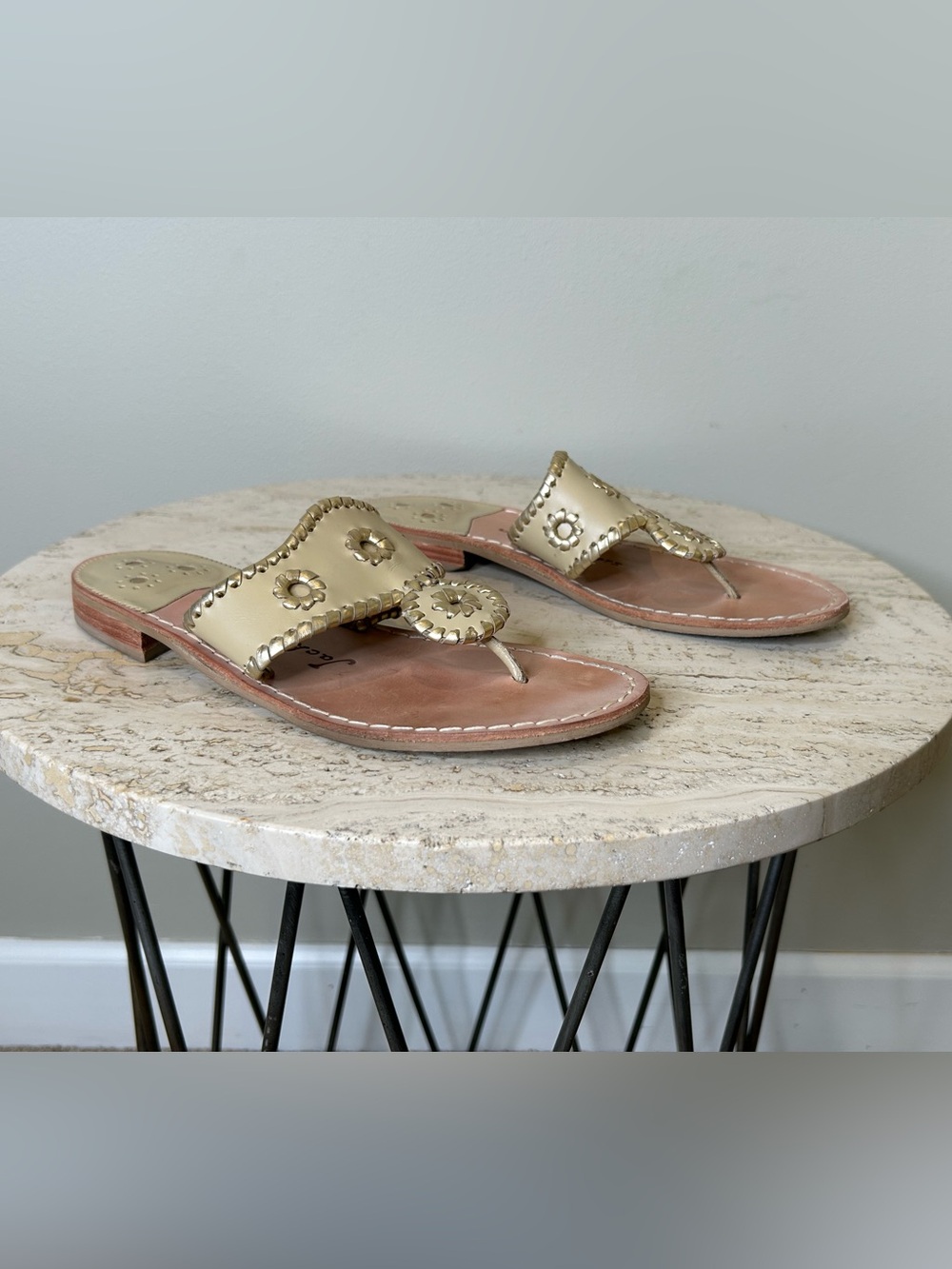 Jack Rogers 1960 Original Jacks Sandals Thongs Size 8.5